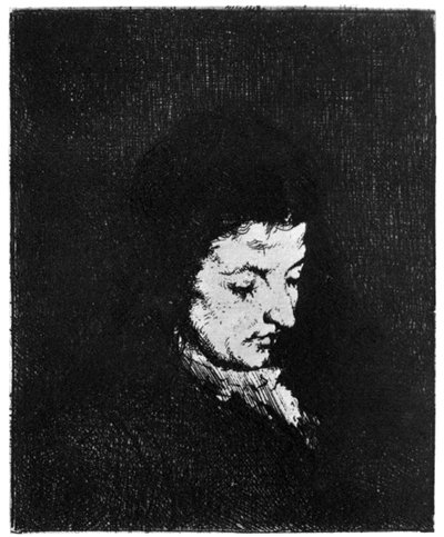 Paysanne, Bäuerin, um 1840-1890, 1924 von Auguste Theodule Ribot