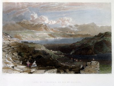 Tiberias (Galiläa), in Palästina von Thomas Allom