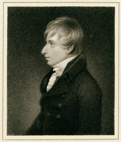 Henry Kirke White, um 1805 von Thomas Barber