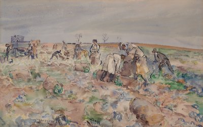 Im Kartoffelfeld von Thomas Barclay Hennell
