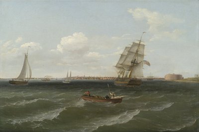 New Yorker Hafen, 1813 von Thomas Birch