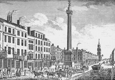 Das Monument, City of London, ca. 1755, 1903 von Thomas Bowles