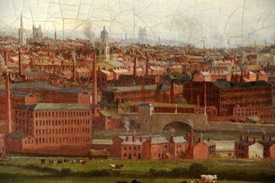 Ansicht von Leeds von Thomas Burras