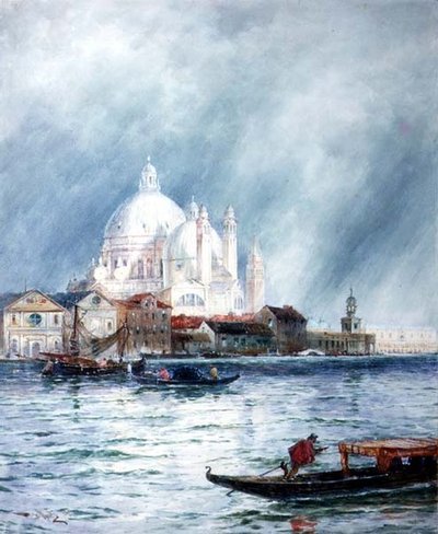 Auf den Lagunen, Venedig von Thomas Bush Hardy