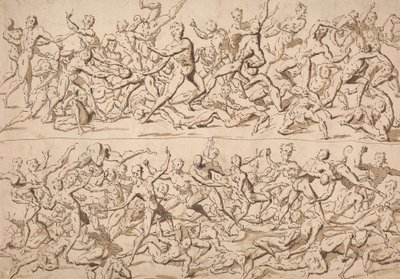 Figurenstudien von Thomas Carwitham