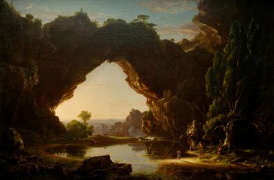 Abend in Arkadien von Thomas Cole