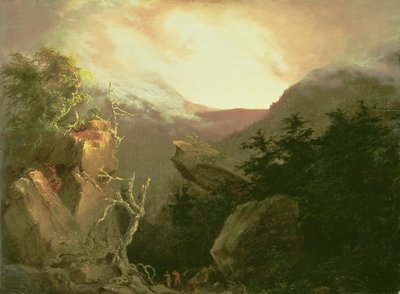 Bergsonnenaufgang von Thomas Cole