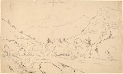 Auf der Straße von Conway von Thomas Cole