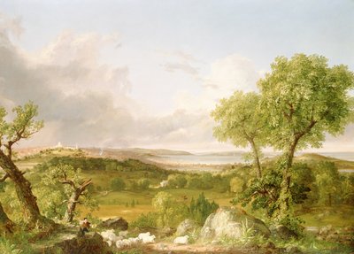 Blick auf Boston von Thomas Cole