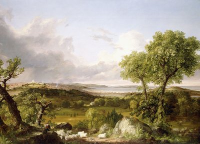 Ansicht von Boston von Thomas Cole