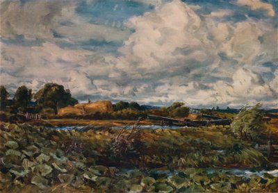Schleuse am Kennet, 1889 von Thomas Collier