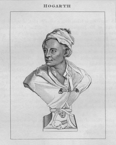 Hogarth, um 1741, 1809 von Thomas Cook