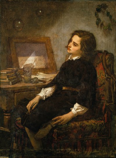 Seifenblasen, ca. 1859 von Thomas Couture