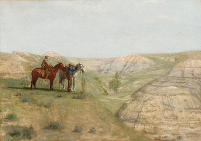 Cowboys in den Badlands von Thomas Cowperthwait Eakins