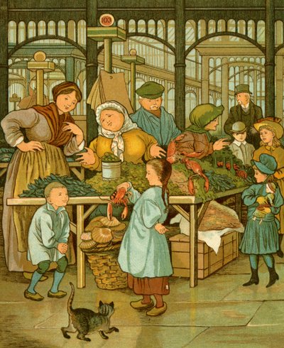 Pariser Markthalle von Thomas Crane