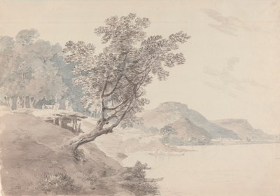 Akbarpur Gaut, nahe Rhotas, Indien von Thomas Daniell