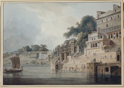 Dasasvamedha Ghat, Benares von Thomas Daniell