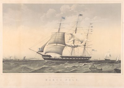 Das berühmte Klipperschiff Marco Polo von Thomas Dove