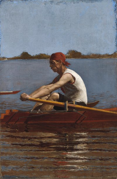 John Biglin in einem Einerruder von Thomas Eakins