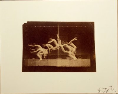 Marey-Rad-Fotografien eines unbekannten Modells, 1884 von Thomas Eakins