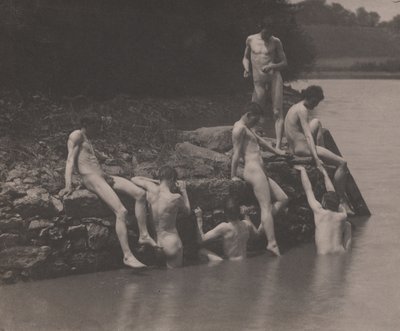 Studie für "Schwimmen" von Thomas Eakins
