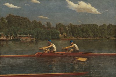 Die Biglin-Brüder beim Rennen, 1872 von Thomas Eakins