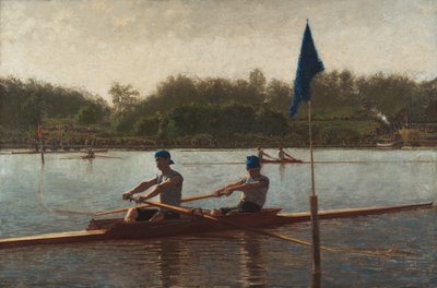 Die Biglin-Brüder wenden die Boje, 1873 von Thomas Eakins