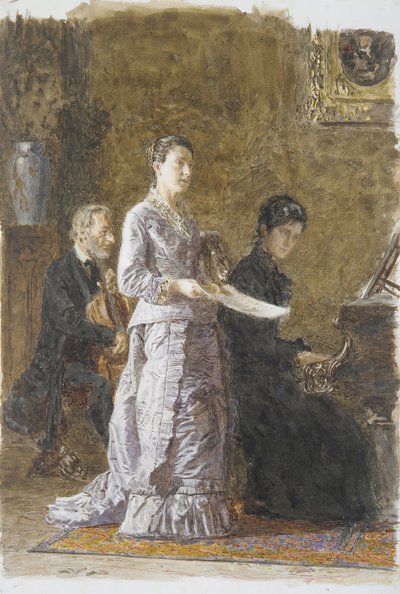 Das pathetische Lied, 1881 von Thomas Eakins