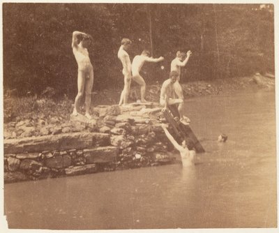 Thomas Eakins und Studenten, ca. 1883 von Thomas Eakins