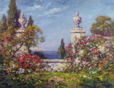Ein mediterraner Garten von Thomas Edwin Mostyn