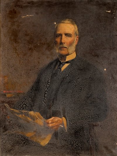 Porträt von John Hall von Thomas Eyre Macklin