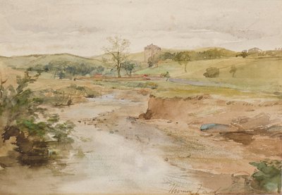 Das alte Schloss von Thomas Faed
