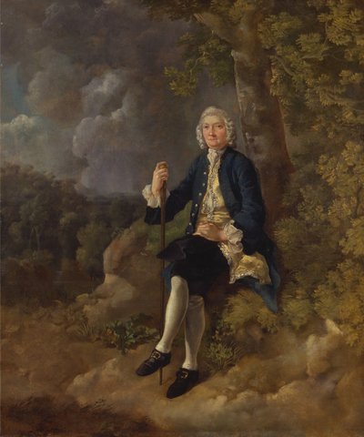 Clayton Jones, 1744-1745 von Thomas Gainsborough