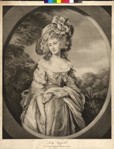 Lady Charlotte Sophia Sheffield von Thomas Gainsborough