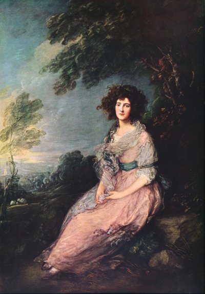Mrs. Richard Brinsley Sheridan, 1785-1787 von Thomas Gainsborough