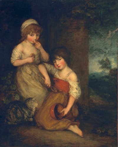 Junger Hobbinol und Ganderetta, ca. 1788 von Thomas Gainsborough