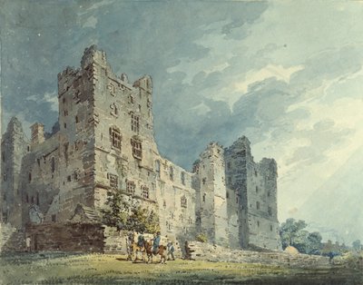 Bolton Castle, Yorkshire, 1795-1802 von Thomas Girtin