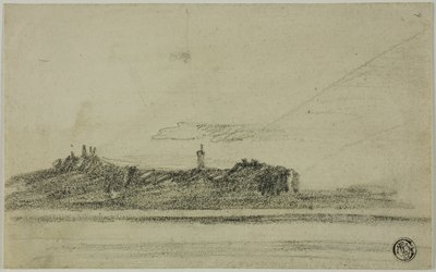 Schloss am Ufer von Thomas Girtin