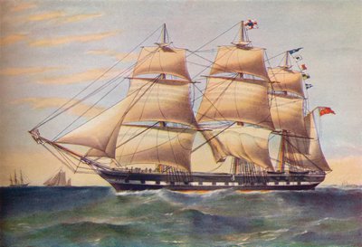 Clipper-Schiff, Sussex von Thomas Goldsworth Dutton