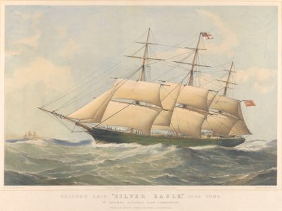 Silberadler (1861) Klipperschiff von Thomas Goldsworth Dutton