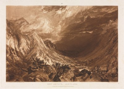 Liber Studorium: Ben Arthur, Schottland von Thomas Guff Lupton
