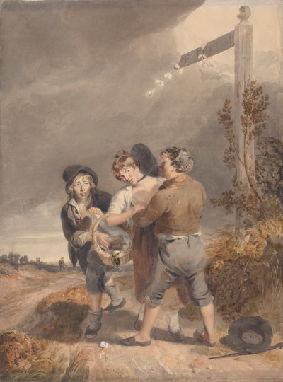 Ein Marktmädchen bestehlen von Thomas Heaphy