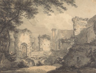 Castle Acre Priory von Thomas Hearne