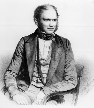 Charles Darwin, 1849 von Thomas Herbert Maguire