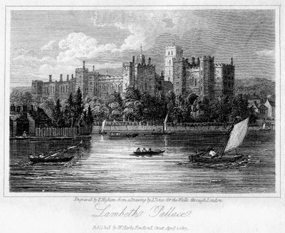 Lambeth Palace, London von Thomas Higham