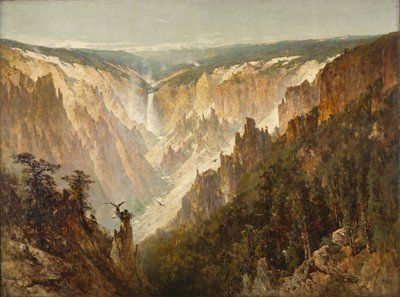 Der Grand Canyon des Yellowstone, ca. 1884 von Thomas Hill
