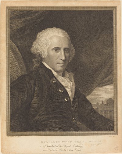 Benjamin West von Thomas Holloway