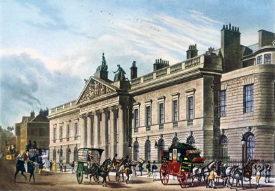 East India House, London von Thomas Hosmer Shepherd