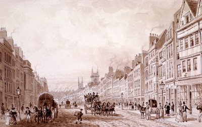 Holborn, London, ca. 1830 von Thomas Hosmer Shepherd