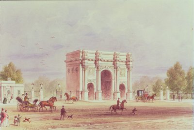 Marble Arch, ca. 1851 von Thomas Hosmer Shepherd
